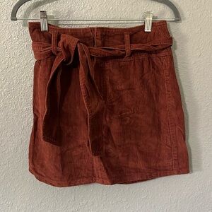 Corduroy Skirt